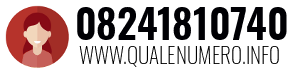 Numero di telefono 08241810740 08241810740