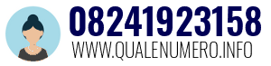 Numero di telefono 08241923158 08241923158