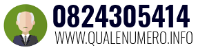 Numero di telefono 0824305414 0824305414