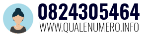 Numero di telefono 0824305464 0824305464