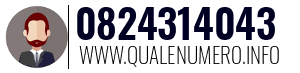 Numero di telefono 0824314043 0824314043