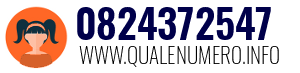 Numero di telefono 0824372547 0824372547