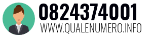 Numero di telefono 0824374001 0824374001