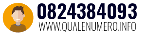 Numero di telefono 0824384093 0824384093