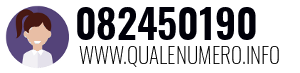 Numero di telefono 082450190 082450190