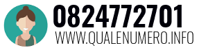 Numero di telefono 0824772701 0824772701