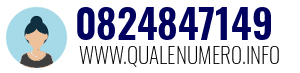 Numero di telefono 0824847149 0824847149