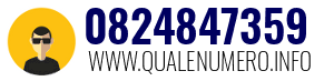 Numero di telefono 0824847359 0824847359