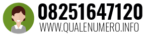 Numero di telefono 08251647120 08251647120