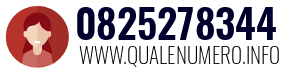 Numero di telefono 0825278344 0825278344