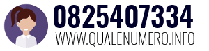 Numero di telefono 0825407334 0825407334