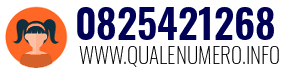 Numero di telefono 0825421268 0825421268