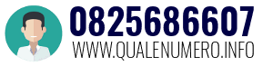 Numero di telefono 0825686607 0825686607