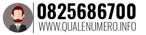 Numero di telefono 0825686700 0825686700
