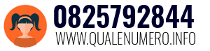 Numero di telefono 0825792844 0825792844