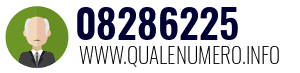 Numero di telefono 08286225 08286225