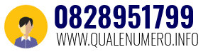 Numero di telefono 0828951799 0828951799