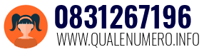Numero di telefono 0831267196 0831267196