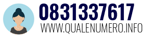 Numero di telefono 0831337617 0831337617