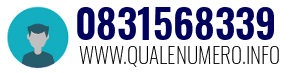 Numero di telefono 0831568339 0831568339