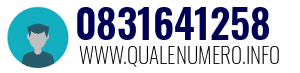 Numero di telefono 0831641258 0831641258