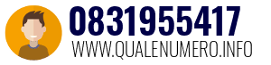 Numero di telefono 0831955417 0831955417