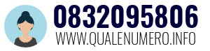 Numero di telefono 0832095806 0832095806