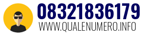 Numero di telefono 08321836179 08321836179