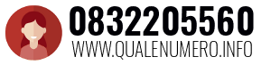 Numero di telefono 0832205560 0832205560