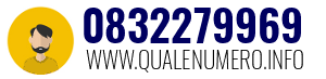 Numero di telefono 0832279969 0832279969