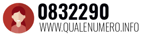 Numero di telefono 0832290 0832290