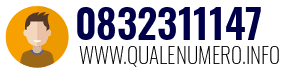 Numero di telefono 0832311147 0832311147
