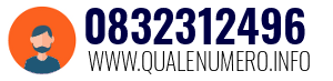 Numero di telefono 0832312496 0832312496