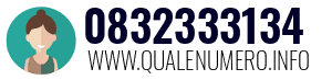 Numero di telefono 0832333134 0832333134