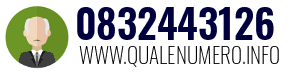 Numero di telefono 0832443126 0832443126