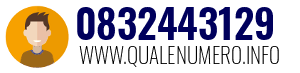 Numero di telefono 0832443129 0832443129