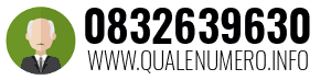 Numero di telefono 0832639630 0832639630
