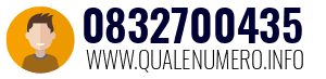 Numero di telefono 0832700435 0832700435