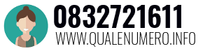 Numero di telefono 0832721611 0832721611