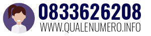 Numero di telefono 0833626208 0833626208