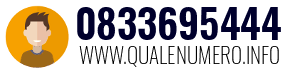 Numero di telefono 0833695444 0833695444