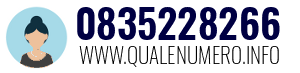 Numero di telefono 0835228266 0835228266