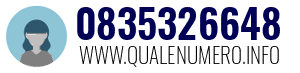 Numero di telefono 0835326648 0835326648
