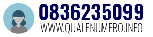 Numero di telefono 0836235099 0836235099