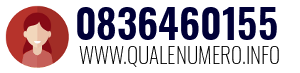Numero di telefono 0836460155 0836460155