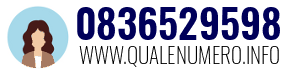 Numero di telefono 0836529598 0836529598