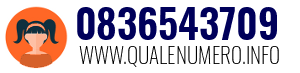Numero di telefono 0836543709 0836543709