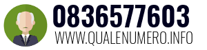 Numero di telefono 0836577603 0836577603