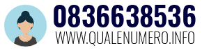 Numero di telefono 0836638536 0836638536