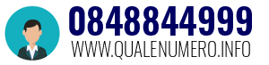 Numero di telefono 0848844999 0848844999